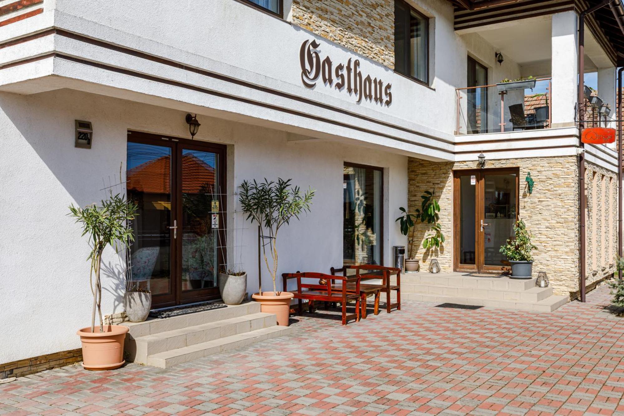 Gasthaus Sacalaz Hotel Timisoara Bagian luar foto